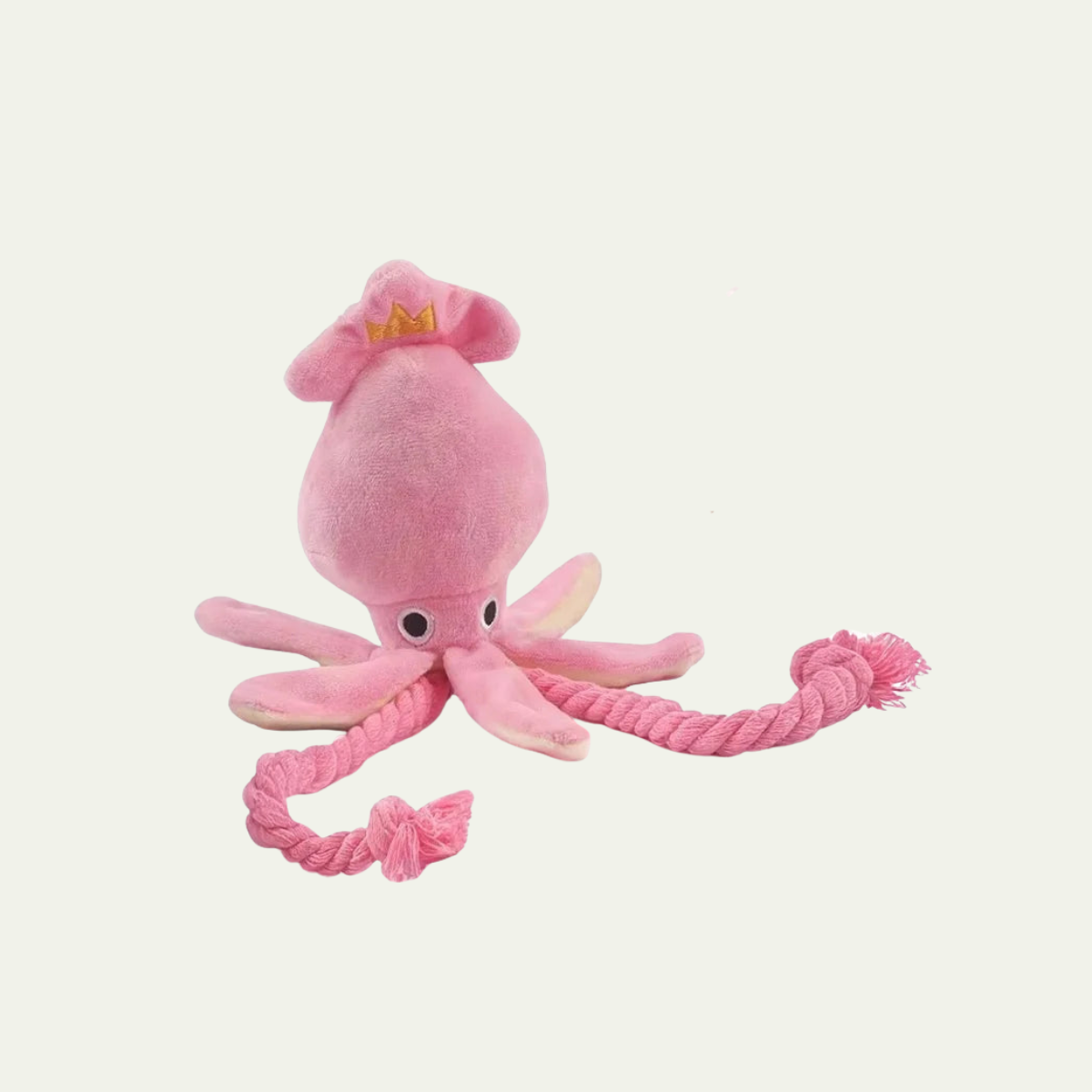 Octopus Rope Chew Toy — Squeaky Interactive Toy for Dogs & Cats