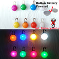 USB Glowing Safety Dog Collar — LED Night-Walk Collar (Pendant & Battery Options)
