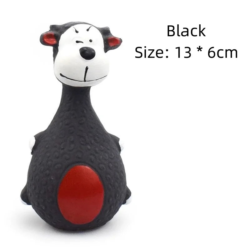 Vocal Latex Chew Toy — Interactive Sound Toy for Dogs & Cats