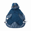 Clear Waterproof Dog Rain Poncho — Reflective Adjustable Rain Cloak