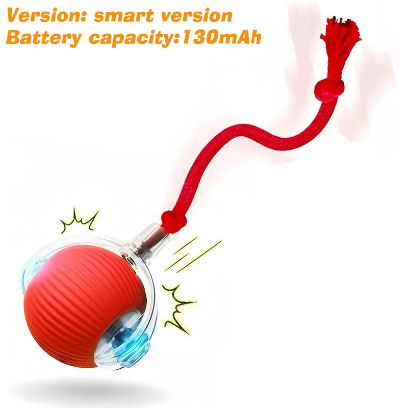 Smart Rolling Interactive Ball Toy — Motion-Activated Dog Toy