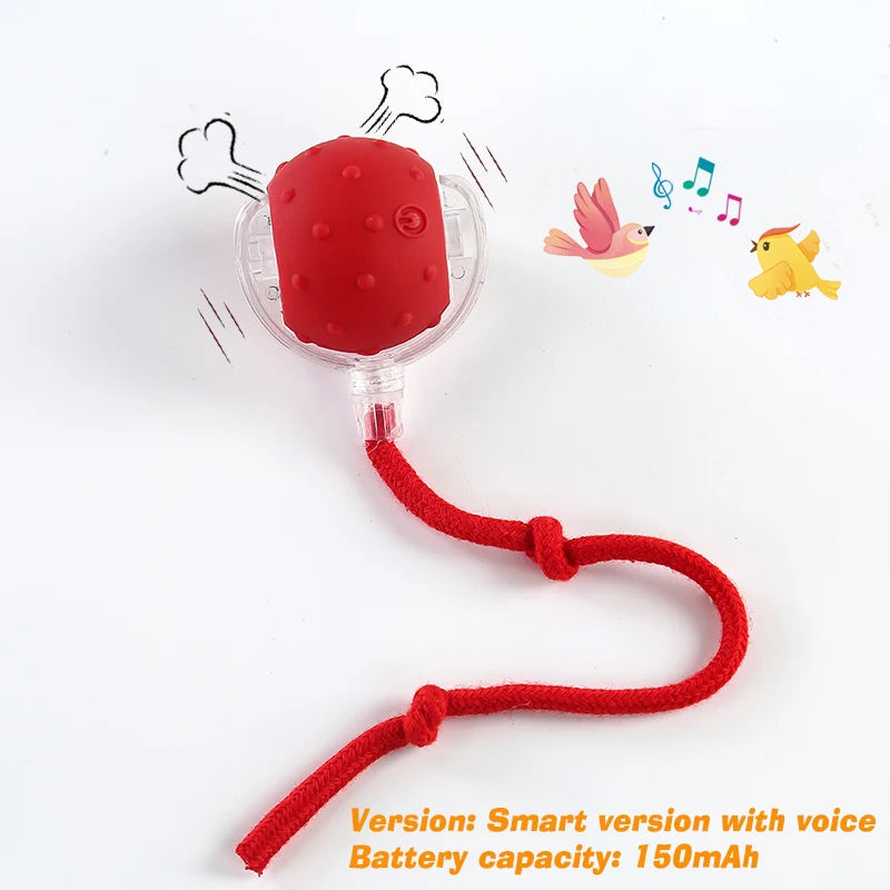Smart Rolling Interactive Ball Toy — Motion-Activated Dog Toy