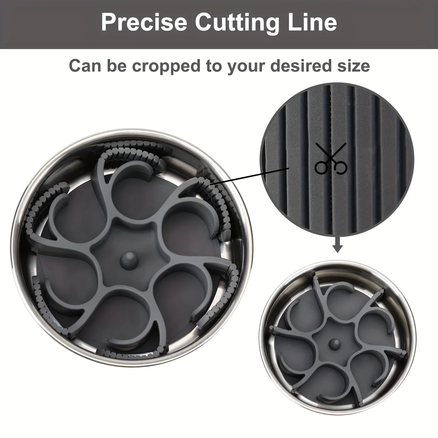 Silicone Slow Feeder Insert with Suction Cups — Anti-Choke Bowl Insert for Dogs & Cats
