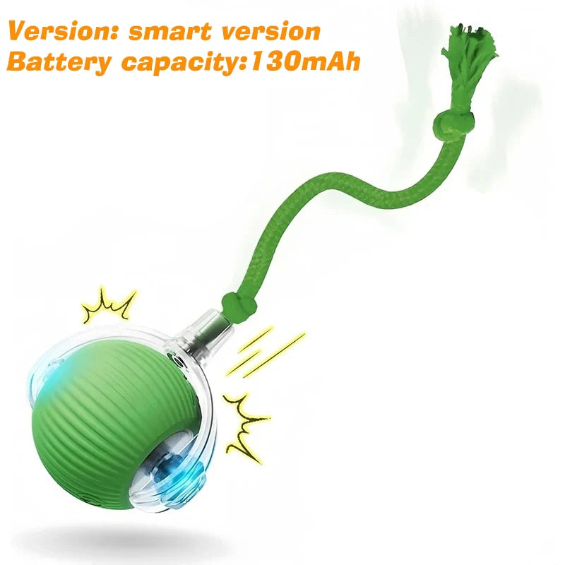 Smart Rolling Interactive Ball Toy — Motion-Activated Dog Toy