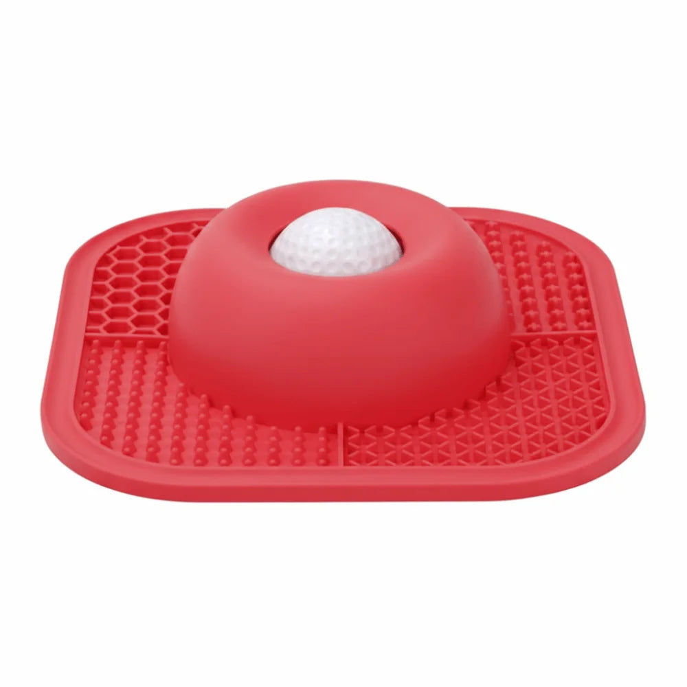 Lick & Roll Slow Feeder Ball — Treat Dispenser Lick Mat for Dogs