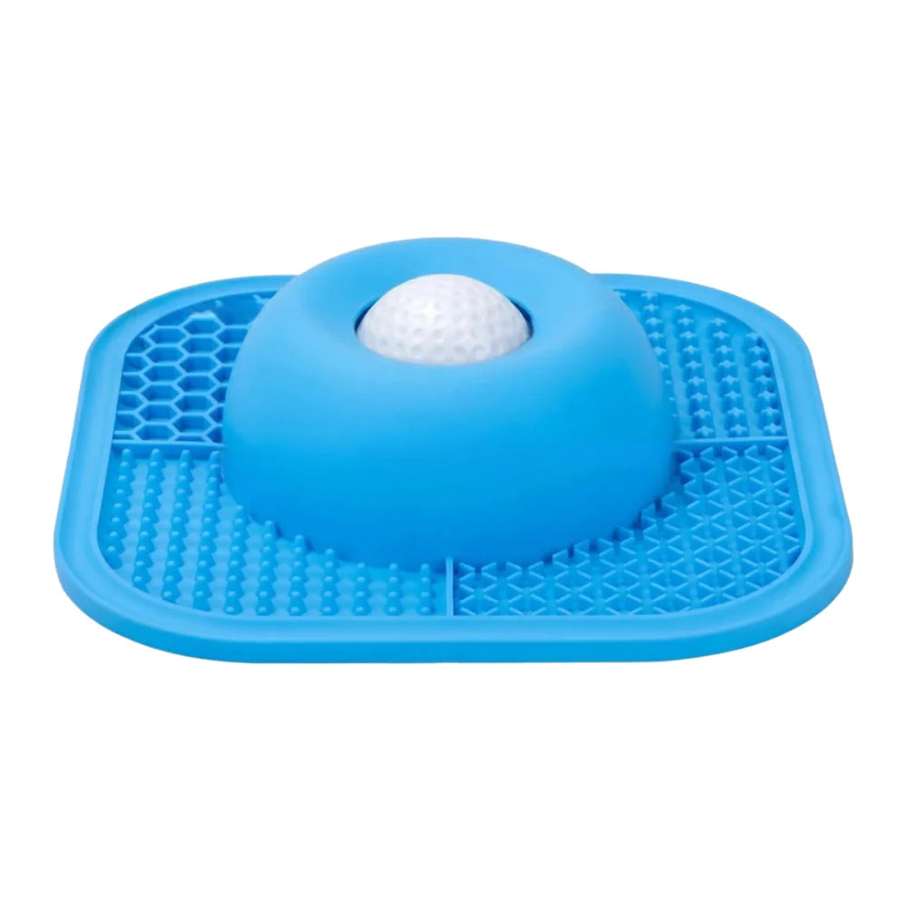 Lick & Roll Slow Feeder Ball — Treat Dispenser Lick Mat for Dogs