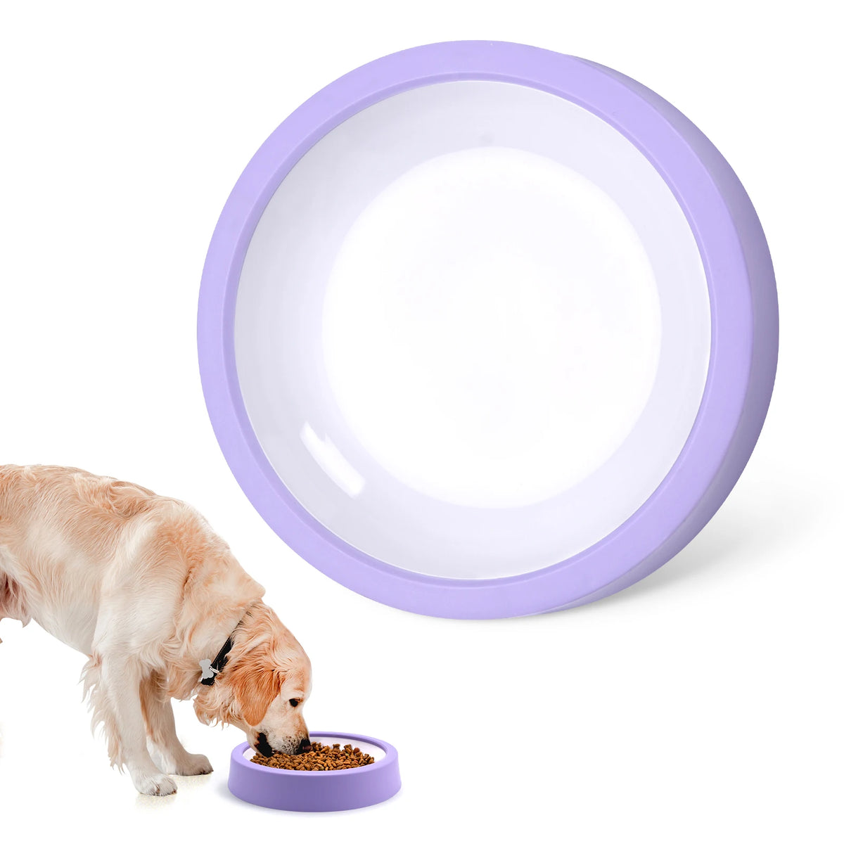 Maze-Style Slow Feeder Bowl — Anti-Gulping Pet Dish for Dogs & Cats